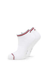 Chaussettes Lot De 2 Paires Tommy hilfiger Blanc socks men 10001093