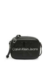 Shoulder Bag Sculpted Calvin klein jeans Black sculpted K610275