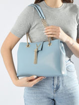 Shoulder Bag Divina Valentino Blue divina VBS1R406-vue-porte