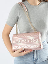 Shoulder Bag Ada Valentino Pink ada VBS51O05-vue-porte