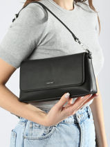 Shoulder Bag Must Recycled Polyester Calvin klein jeans Black must K611364-vue-porte