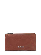 Wallet Desigual Brown deja vue 24SAYP15