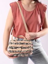 Sac Bandoulire Clematite Woomen Multicolore clematite WCLE03-vue-porte