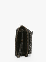 Wallet Leather Pieces Black naina 17117178-vue-porte