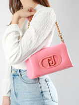 Crossbody Bag Icon Bag Liu jo Pink icon bag AA4148-vue-porte
