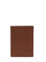 Wallet/ Purse Leather Etrier Brown madras EMAD271