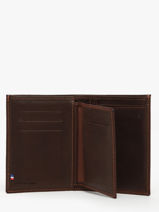 Leather Wallet Oil Etrier Brown oil 17102275-vue-porte