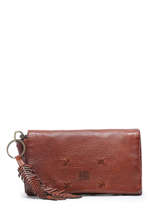 Wallet Leather Biba Brown heritage BUR2L
