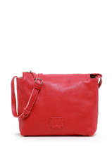 Cross Body Tas Natural Leather Biba Red natural CHR5L