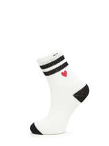 Socks Cabaia White socks women SIM