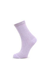 Chaussettes Cabaia Violet socks women ANT