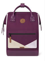 Customisable Backpack Adventurer Medium Cabaia Violet adventurer BAGS
