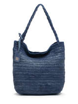 Shoulder Bag Heritage Leather Biba Blue heritage RUB1L