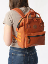 Backpack S Adventurer Mini Cabaia Orange adventurer S-vue-porte