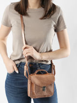 Sac Bandouli�re Mademoiselle George Xs Cuir Paul marius Or vintage GEORGEXS-vue-porte