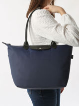Longchamp Le pliage energy Besaces Bleu-vue-porte