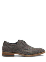 Formal Shoes In Leather Bull boxer Gray men 982B