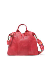 Satchel Heritage Leather Biba Red heritage SUM1L