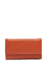 Keychain Leather Hexagona Orange confort 460609