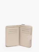 Wallet Confort Leather Hexagona Beige confort 461063-vue-porte