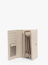 Leather Confort Wallet Hexagona Beige confort 467779-vue-porte