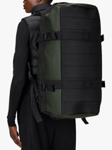 Texel Duffel Bag - Travel Bag Rains Green travel 13490-vue-porte