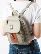 Backpack Miniprix Gray basic DD25-vue-porte