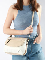 Shoulder Bag Gracieuse Hexagona White gracieuse 315311-vue-porte