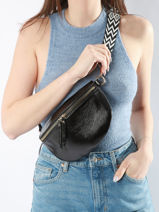 Belt Bag Miniprix Black sangle 2-vue-porte