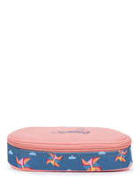 1 Compartment Pouch Cameleon Blue retro PBREPLUM