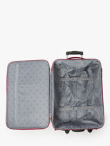 Cabin Luggage Travel Red sun 2-vue-porte