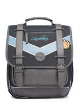 2-compartment Backpack Cameleon Blue vintage urban PBVBSD39