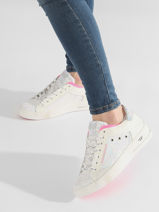 Sneakers In Leather Semerdjian White women HOV11574-vue-porte