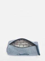 Trousse 1 Compartiment Vintage Fantasy Cameleon Bleu vintage fantasy PBVGSTRO-vue-porte