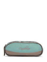 Pencil Case 2 Compartments Cameleon Green vintage fantasy PBVGTROU