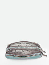 Pencil Case 2 Compartments Cameleon Green vintage fantasy PBVGTROU-vue-porte
