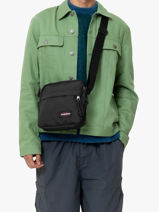 Sac Bandouli�re Eastpak Noir authentic EK0A5BIB-vue-porte