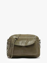 Shoulder Bag Naina Leather Pieces Green naina 17087872