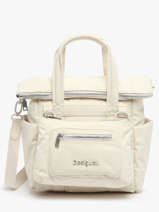 Backpack Desigual White voyageur 24SAXY23