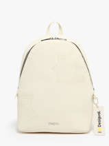 Backpack Desigual White aquiles ecru 24SAKP26