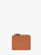 Porte-cartes Caviar Cuir Crinkles Orange caviar 14284