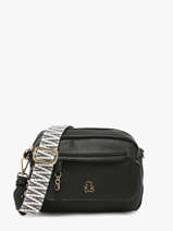 Crossbody Bag Zip Lulu castagnette Black zip VICTOIRE