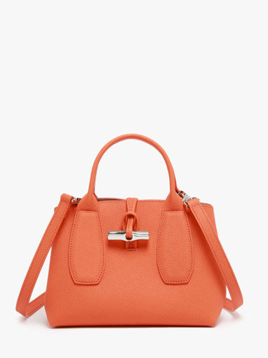 Longchamp Roseau Handbag Orange