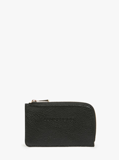 Longchamp Le foulonn Bill case / card case Black