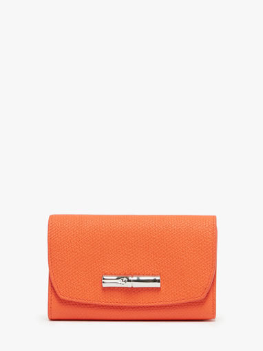 Longchamp Roseau Wallet Orange