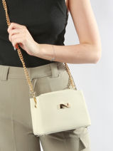 Sac Bandouli�re Poppy Cuir Nathan baume Beige eden 2-vue-porte