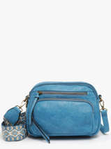Shoulder Bag Sangle Miniprix Blue sangle MD5542