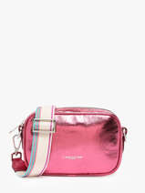 Shoulder Bag Fashion Firenze Leather Lancaster Pink fashion firenze 41