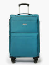 Softside Luggage Sun Travel Blue sun M