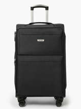 Softside Luggage Sun Travel Black sun M